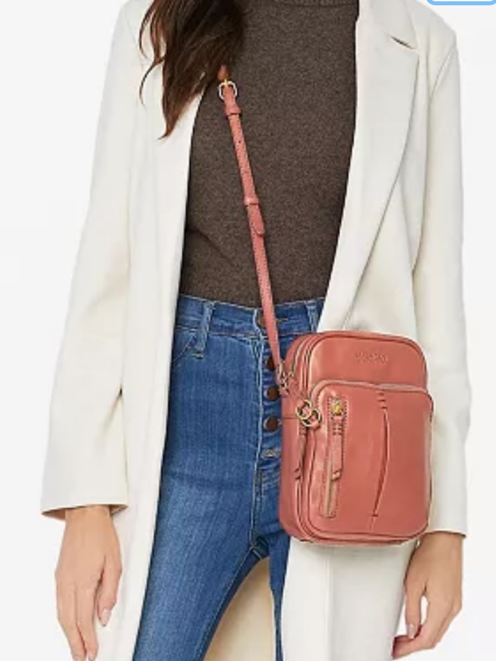 American Leather Co. Cleveland                 North South Crossbody Sun-kissed